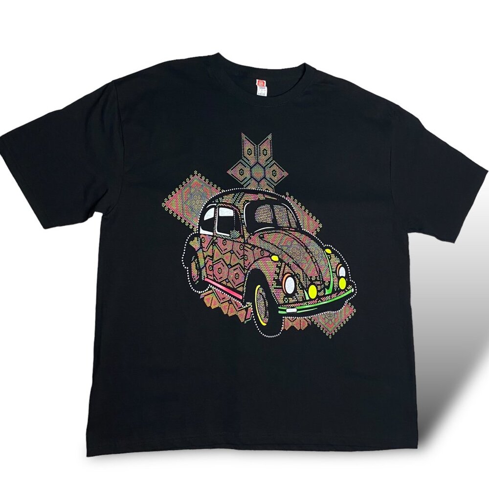 Vocho T Shirt that That Glows Under Neon or Black Lights XL